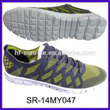 SR-14MY047 трикотажные изделия мода новый дизайн вязать мужчин кроссовки трикотажные спортивная обувь
